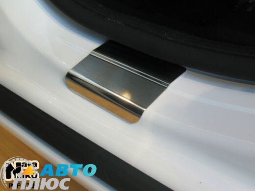 Накладки на пороги Ford Mondeo 4 2007-2014 (Premium)