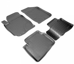 Полиуретановые коврики в салон Hyundai Accent 2011- (RB) (NorPlast)