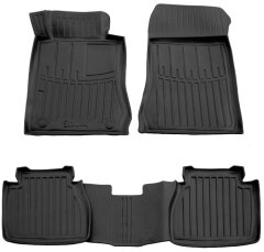 3D Килимки в салон автомобіля Mercedes E (W210) 1995-2002 (2wd) (Stingray)
