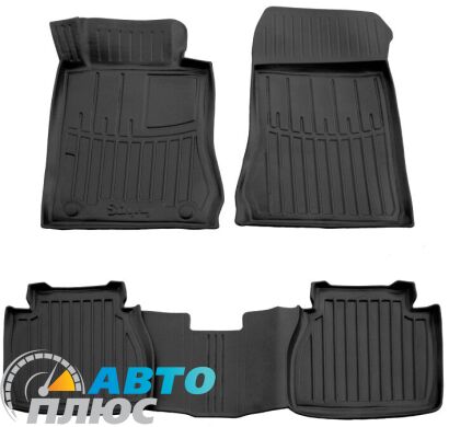 3D Килимки в салон автомобіля Mercedes E (W210) 1995-2002 (2wd) (Stingray)