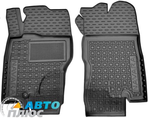 Передние коврики в автомобиль Nissan Navara King Cab 2005- (AVTO-Gumm)