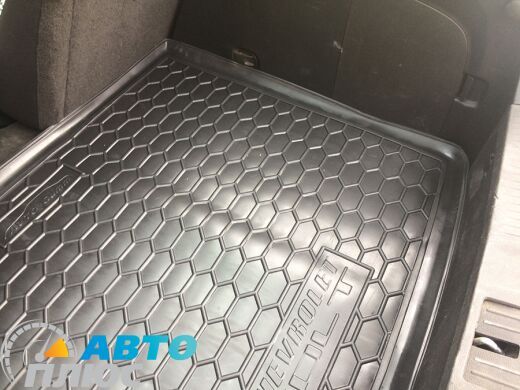 Автомобильный коврик в багажник Chevrolet Volt 2010- (Avto-Gumm)