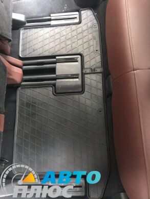 Резиновые коврики в салон Mazda CX-9 2017- 6 шт. (Stingray)