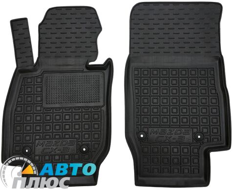 Передние коврики в автомобиль Mazda CX-3 2018- (Avto-Gumm)