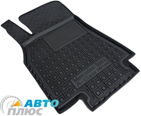 Водительский коврик в салон Mercedes A (W169) 2005- (Avto-Gumm)
