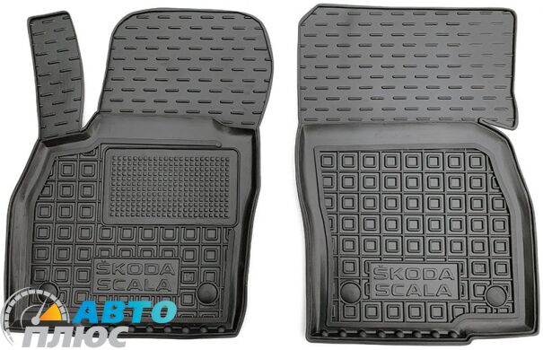 Передні килимки в автомобіль Skoda Scala 2020- (Avto-Gumm)