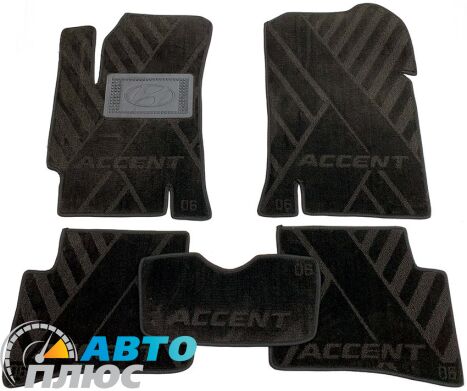 Композитные коврики в салон Hyundai Accent 2006-2010 (X) AVTO-Tex