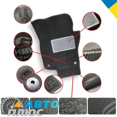 Композитные коврики в салон Lexus NX 2014- (X) AVTO-Tex