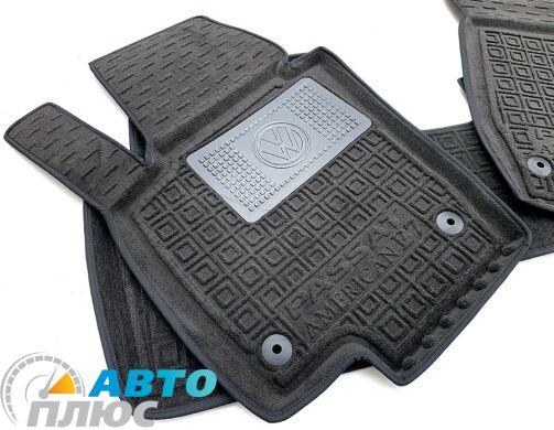 Гибридные коврики в салон Volkswagen Passat B7 2011- USA (AVTO-Gumm)