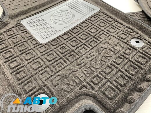 Гибридные коврики в салон Volkswagen Passat B7 2011- USA (AVTO-Gumm)