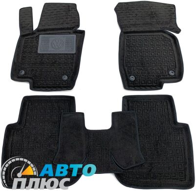 Гибридные коврики в салон Volkswagen Passat B7 2011- USA (AVTO-Gumm)
