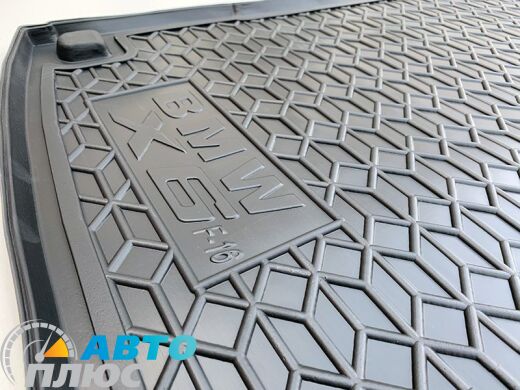 Автомобильный коврик в багажник BMW X6 (F16) 2014- (AVTO-Gumm)