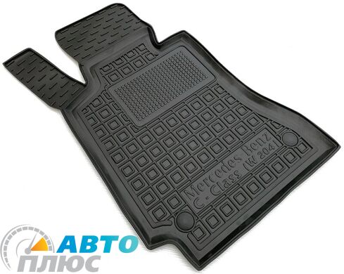 Водительский коврик в салон Mercedes C (W204) 2007- (AVTO-Gumm)