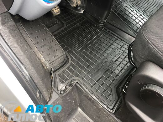 Автомобільні килимки в салон Ford Custom 2012- (1+2) (Avto-Gumm)