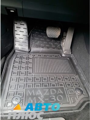 Водительский коврик в салон Mazda MX-30 2020- (AVTO-Gumm)