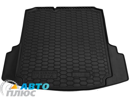 Автомобильный коврик в багажник Volkswagen Jetta 2011- Mid (Avto-Gumm)