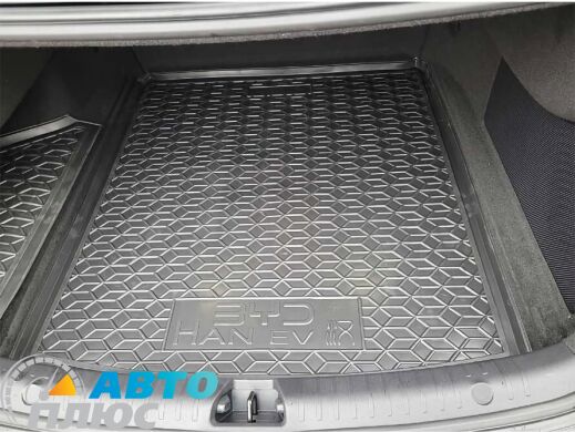 Автомобильный коврик в багажник BYD Han EV 2020- (AVTO-Gumm)