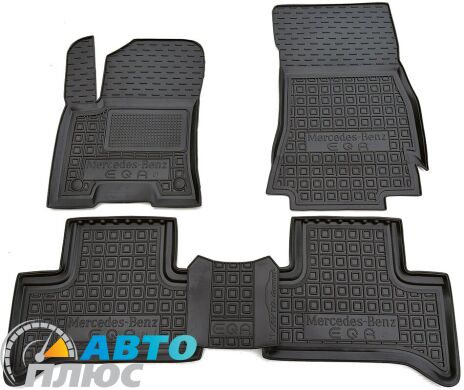 Автомобильные коврики в салон Mercedes EQA (H243) 2021- (AVTO-Gumm)