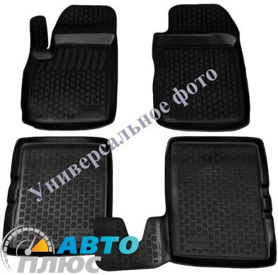 Передние коврики в автомобиль Ford Tourneo/Transit Courier 2024- пасс. (AVTO-Gumm)