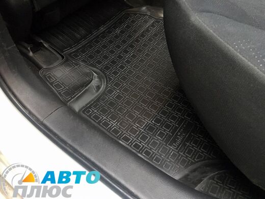 Полиуретановые коврики в салон Honda Civic Hatchback 2012- (NorPlast)