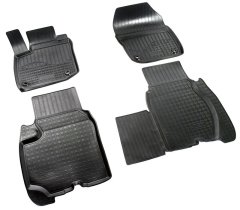 Полиуретановые коврики в салон Honda Civic Hatchback 2012- (NorPlast)