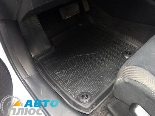 Полиуретановые коврики в салон Honda Civic Hatchback 2012- (NorPlast)