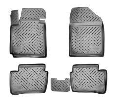 Полиуретановые коврики в салон Kia Picanto 2011- (NorPlast)
