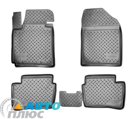 Полиуретановые коврики в салон Kia Picanto 2011- (NorPlast)