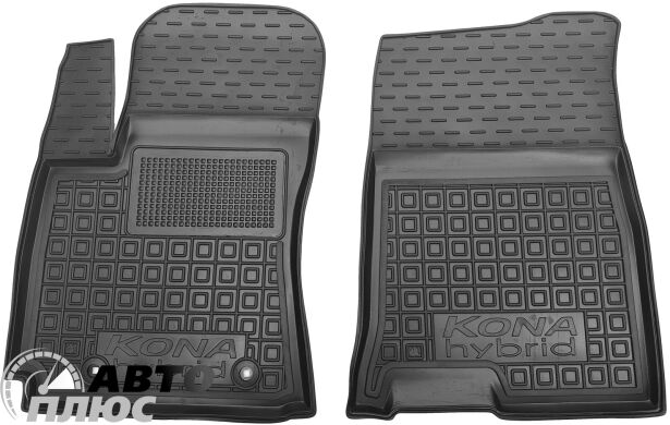 Передні килимки в автомобіль Hyundai Kona 2023- hybrid (AVTO-Gumm)