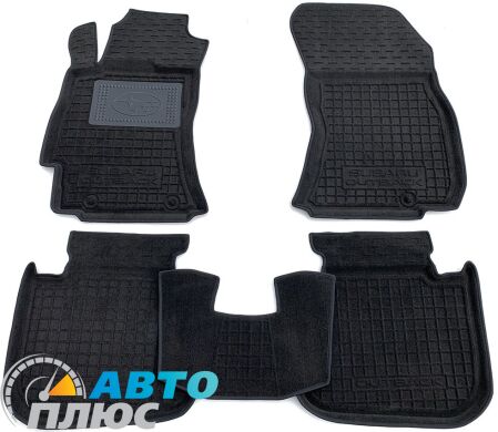 Гибридные коврики в салон Subaru Outback 2015- (AVTO-Gumm)