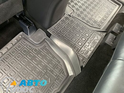 Автомобільні килимки в салон Mitsubishi Outlander 2017- PHEV (Avto-Gumm)