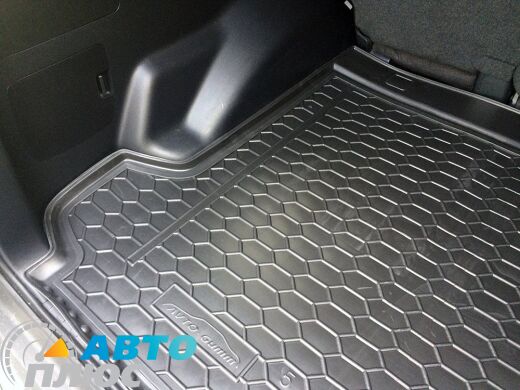 Автомобильный коврик в багажник Toyota Land Cruiser Prado 150 2018- (5 мест) (Avto-Gumm)