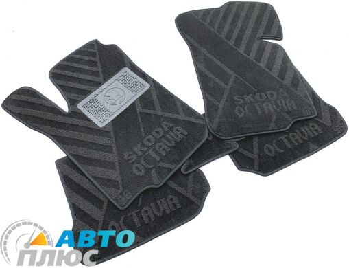 Композитные коврики в салон Skoda Octavia Tour 1996- (X) AVTO-Tex