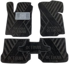 Композитные коврики в салон Skoda Octavia Tour 1996- (X) AVTO-Tex