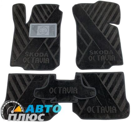 Композитные коврики в салон Skoda Octavia Tour 1996- (X) AVTO-Tex