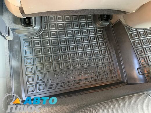Автомобильные коврики в салон Hyundai Elantra 2021- (AVTO-Gumm)