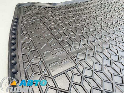 Автомобильный коврик в багажник Renault Espace 5 2014- 5-7 мест (AVTO-Gumm)