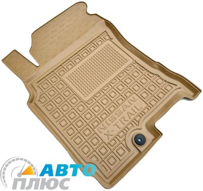 Автомобильные коврики в салон Nissan X-Trail (T30) 2001- бежевые (AVTO-Gumm)