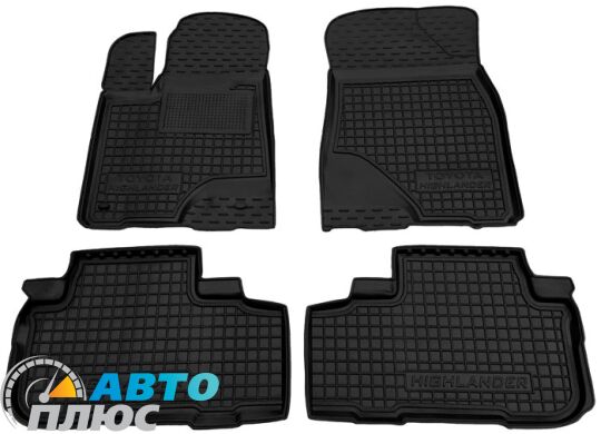 Автомобільні килимки в салон Toyota Highlander 3 2014-2020 (Avto-Gumm)