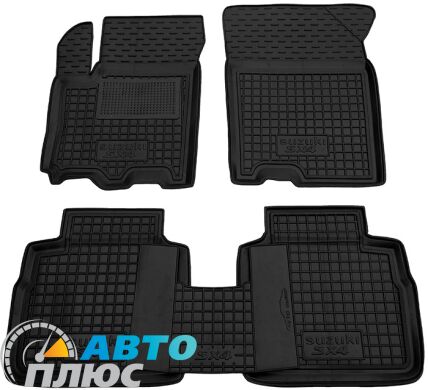Автомобильные коврики в салон Suzuki SX4 2013- (Avto-Gumm)