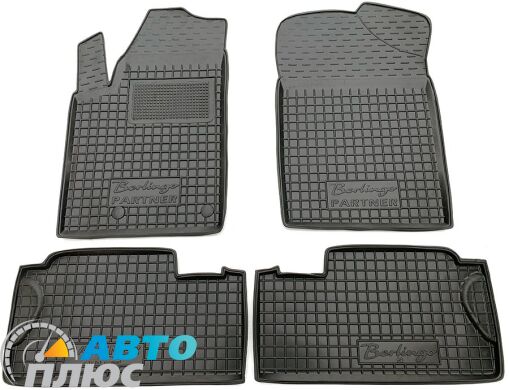 Автомобильные коврики в салон Citroen Berlingo 98-/Peugeot Partner Origin 98- (Avto-Gumm)