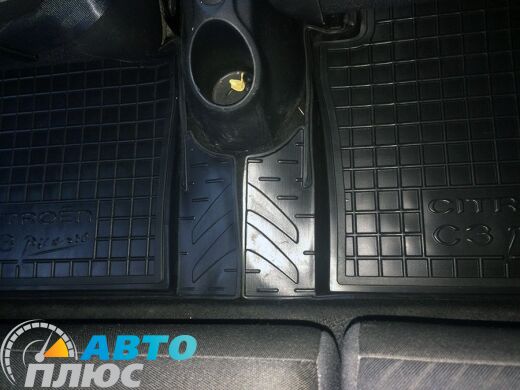 Автомобильные коврики в салон Citroen C3 Picasso 2009- (Avto-Gumm)