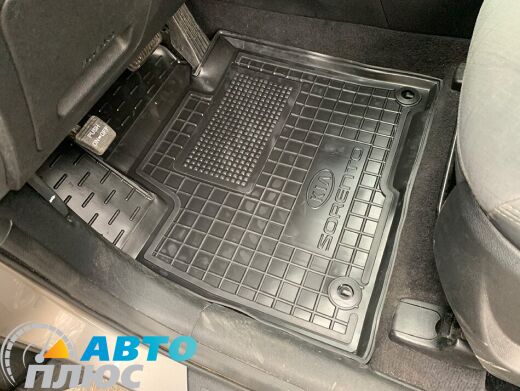 Автомобильные коврики в салон Kia Sorento 2015- (5 мест) (Avto-Gumm)
