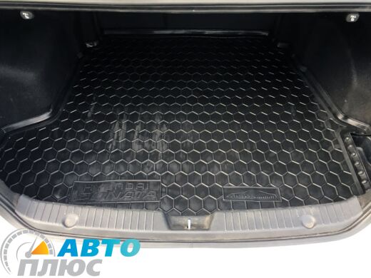 Автомобильный коврик в багажник Hyundai Sonata YF/7 2010- (Avto-Gumm)
