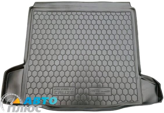 Автомобильный коврик в багажник Chevrolet Cruze 2009- Sedan (Avto-Gumm)