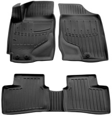 3D Коврики в салон автомобиля Kia Cerato 2009-2013 (Stingray)