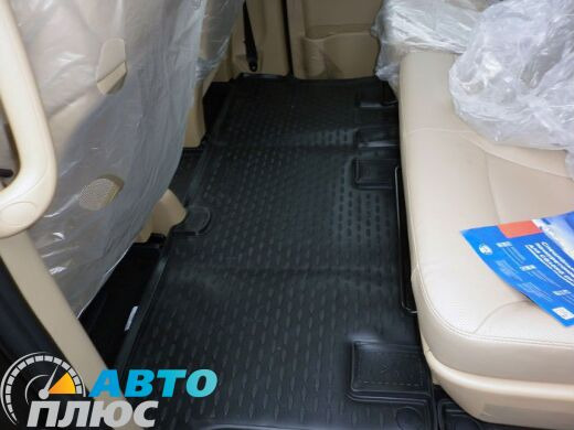 Коврики в салон автомобиля Hyundai H1 2007- (3 ряда) (Novline)