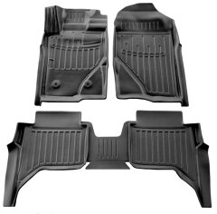 3D Коврики в салон автомобиля Ford Ranger 2022- (Stingray)
