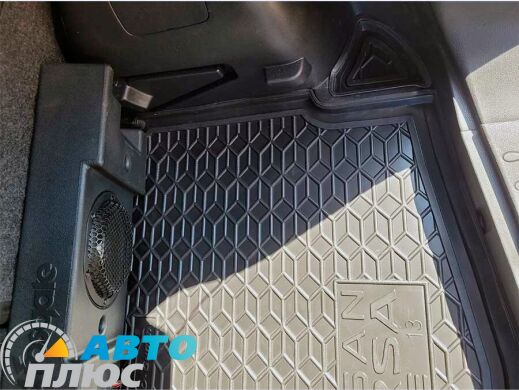 Автомобильный коврик в багажник Nissan Versa Note 2013-2019 (AVTO-Gumm)