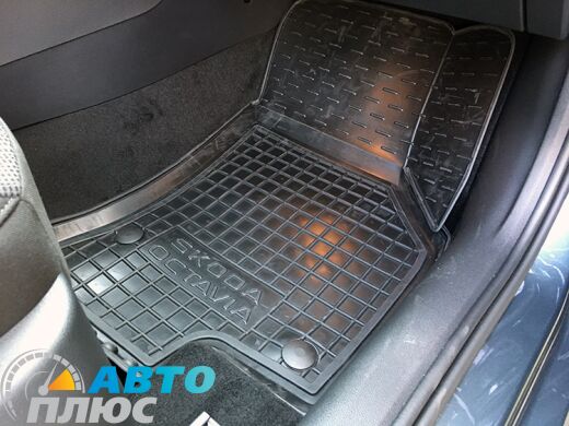 Передні килимки в автомобіль Skoda Octavia A7 2013- (Avto-Gumm)